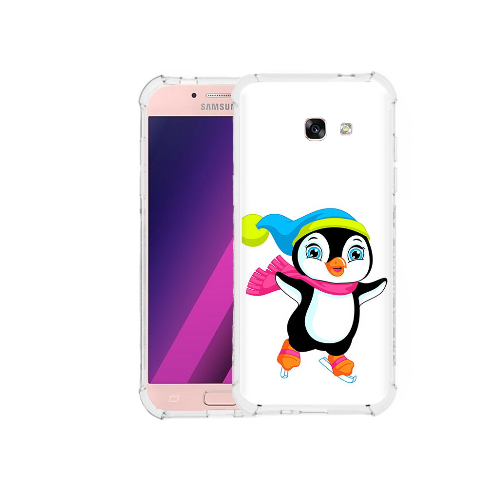 

Чехол MyPads Tocco для Samsung Galaxy A5 пингвин на коньках (PT51293.578.540), Прозрачный, Tocco