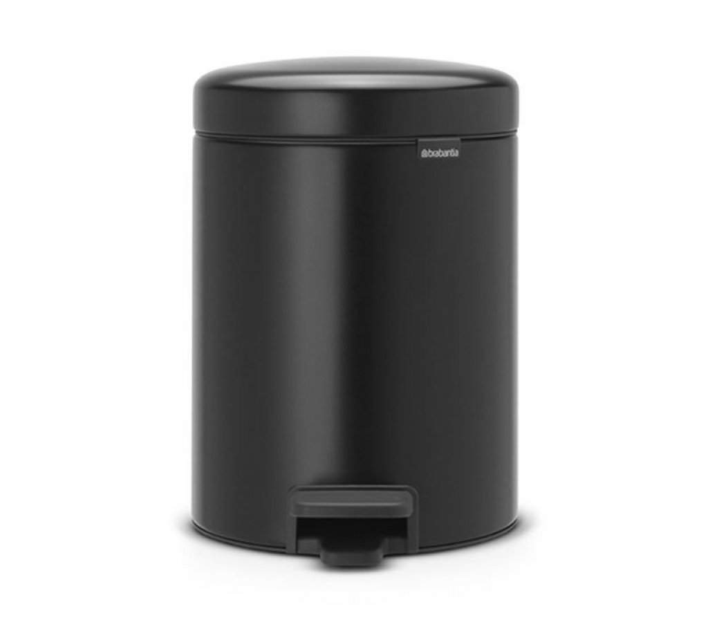 

Мусорный бак newicon 5 л Черный матовый Brabantia, 52366-06