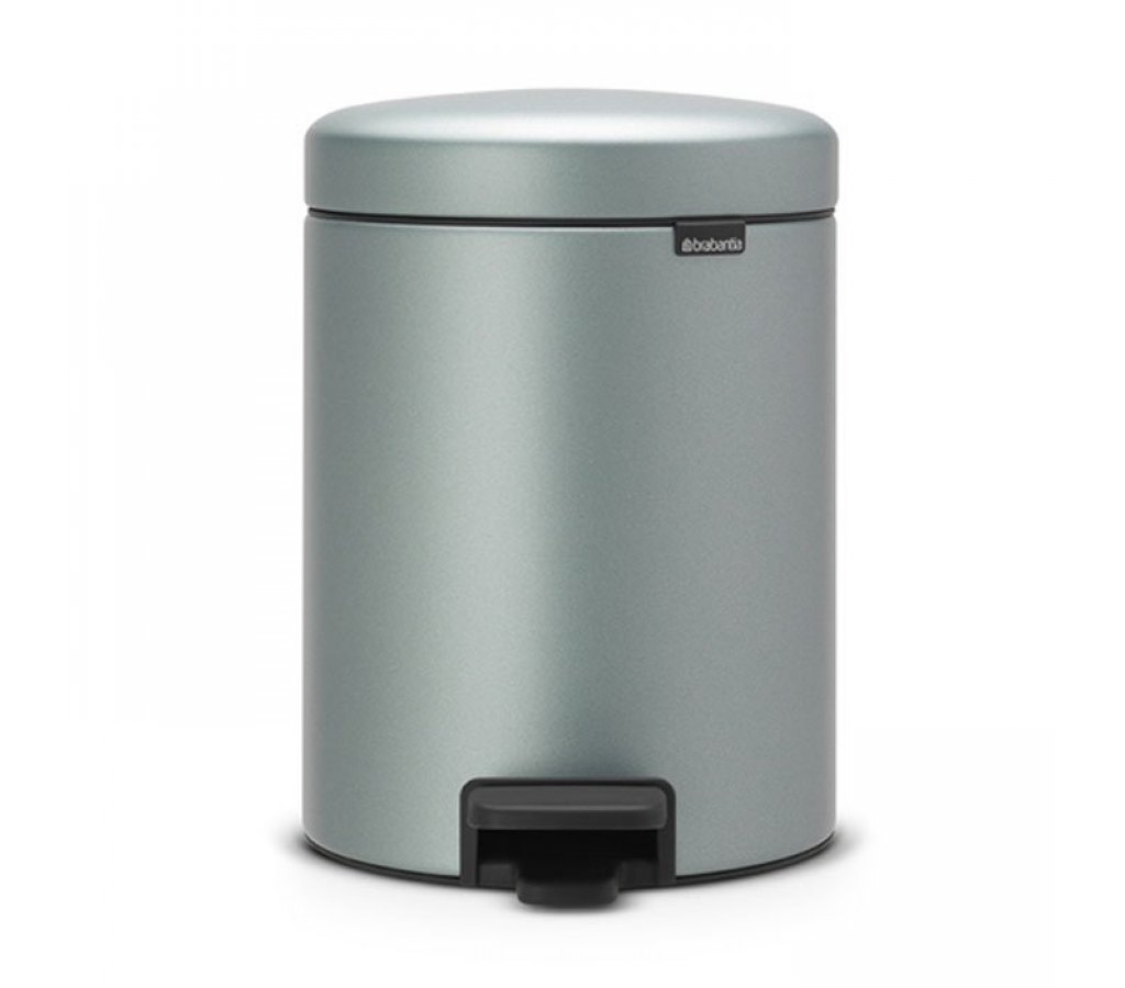

Мусорный бак newicon 5 л Мятный металлик Brabantia, 52367-06