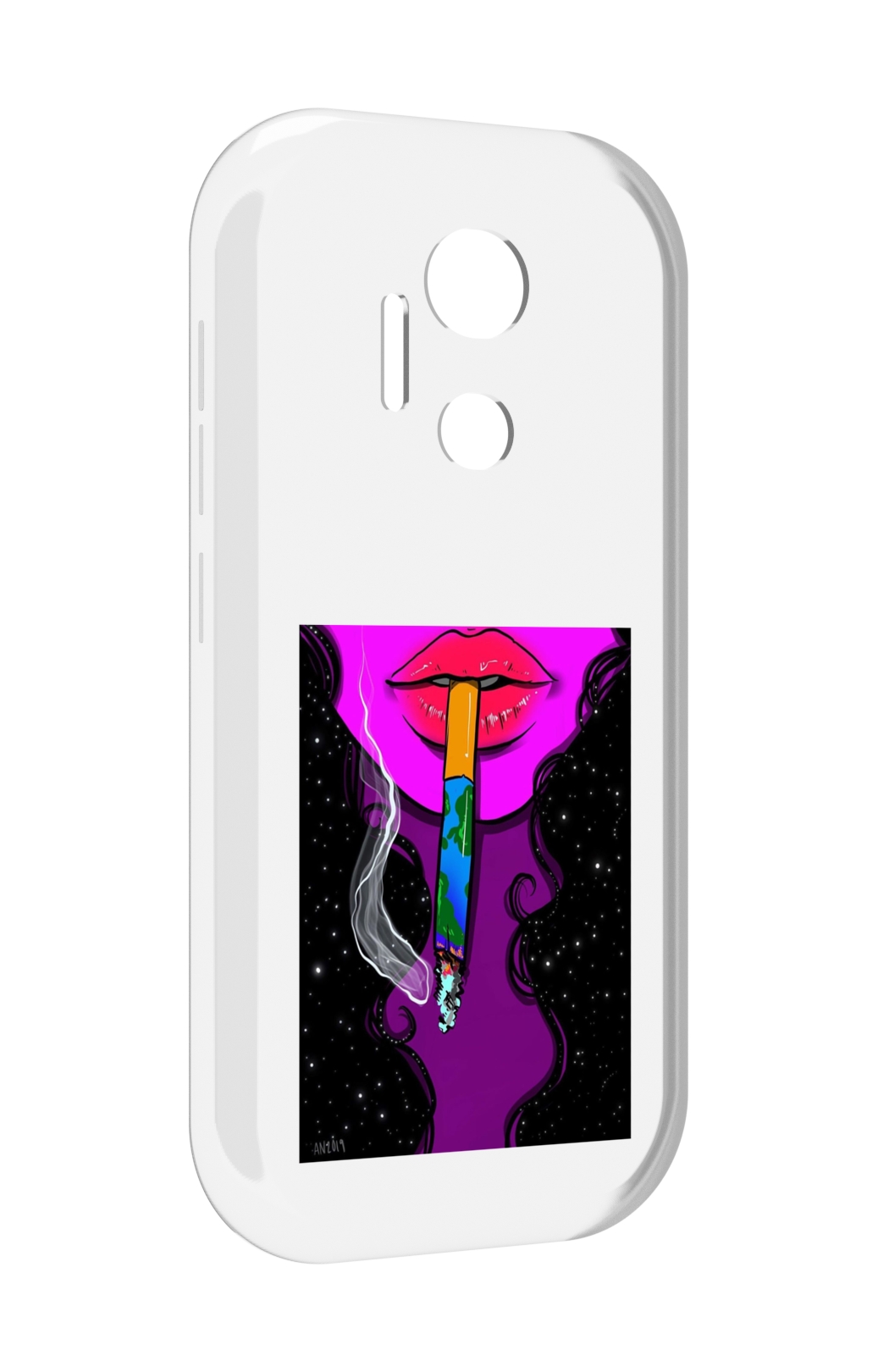 

Чехол MyPads девушка курит землю женский для doogee x97 pro, Прозрачный, Tocco