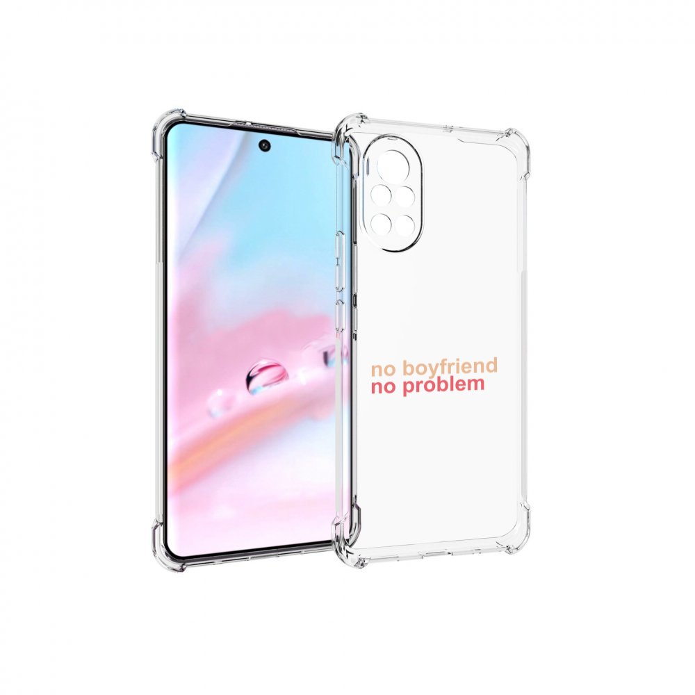 Чехол MyPads нет-парня-нет-проблем для Huawei Nova 8 (ANG-LX1)