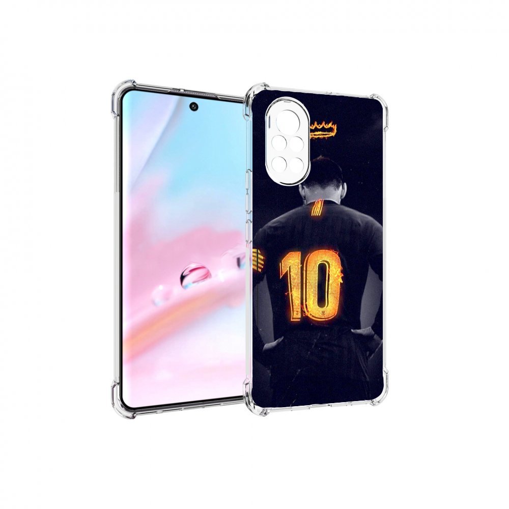 

Чехол MyPads номер-10 для Huawei Nova 8 (ANG-LX1), Прозрачный, Tocco