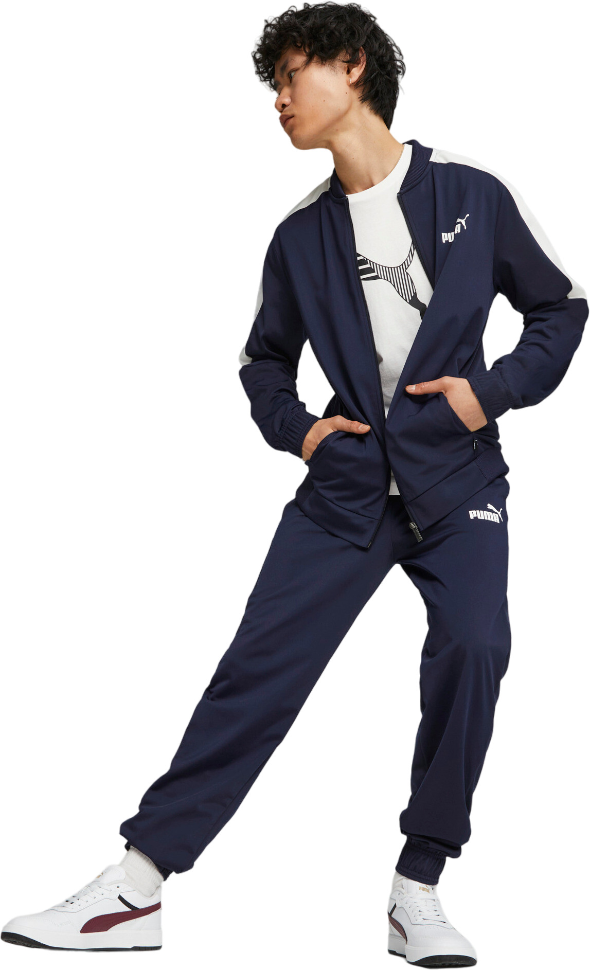 

Костюм мужской PUMA Baseball Tricot Suit синий M, Baseball Tricot Suit