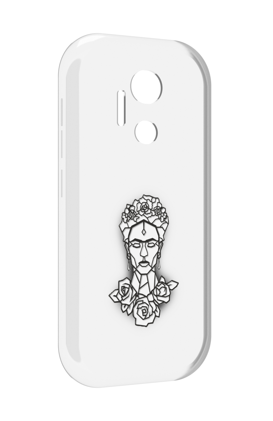 

Чехол MyPads девушка с цветами с гранями женский для doogee x97 pro, Прозрачный, Tocco