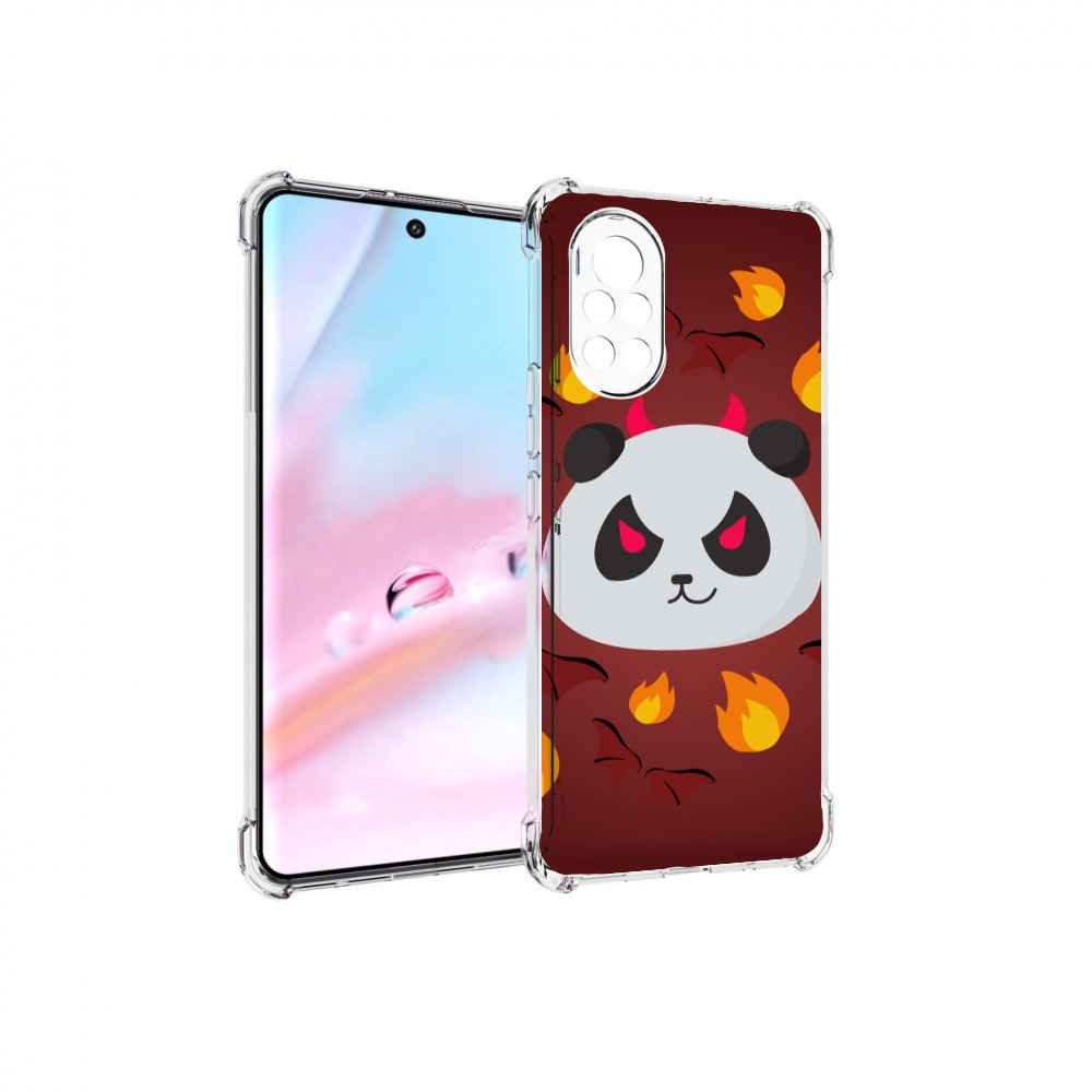 

Чехол MyPads огненная-панда для Huawei Nova 8 (ANG-LX1), Прозрачный, Tocco