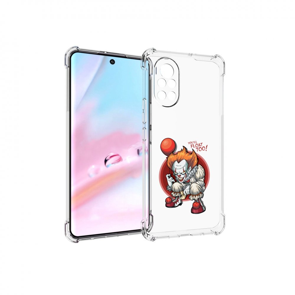 Чехол MyPads одетый-клоун для Huawei Nova 8 (ANG-LX1)