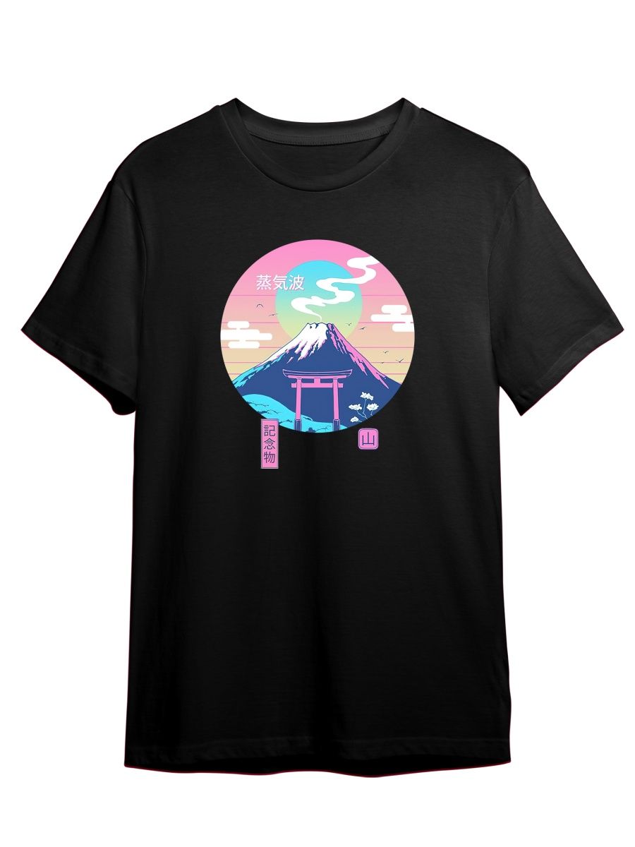 

Футболка унисекс Каждому Своё Аниме/Япония/Гора Фудзи STAZ4 черная M, Черный, "Аниме/Япония/Гора Фудзи" STAZ4