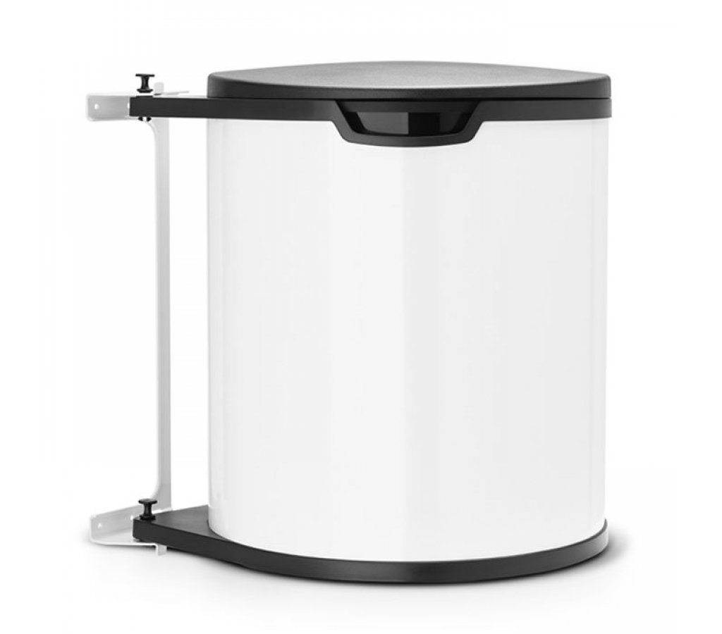 

Ведро для мусора встраиваемое Brabantia 15л белый, 52512-06