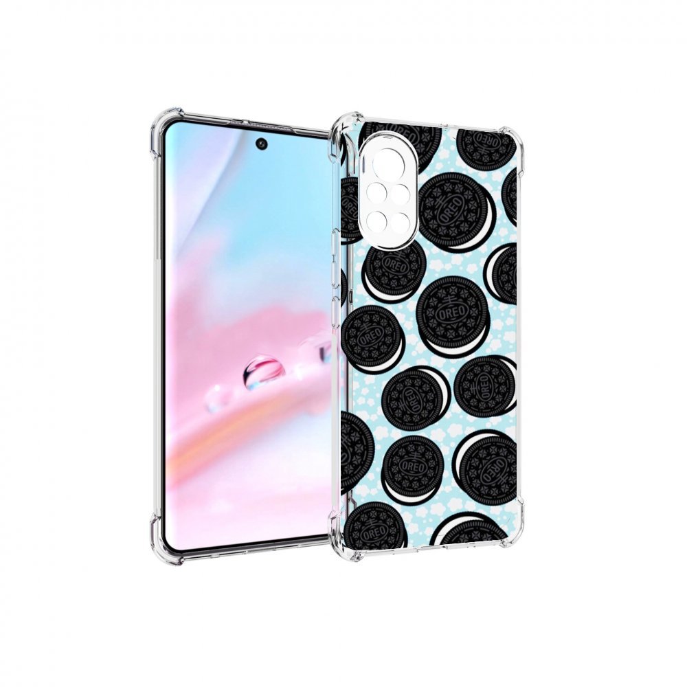 

Чехол MyPads орео печеньки для Huawei Nova 8 (ANG-LX1), Прозрачный, Tocco