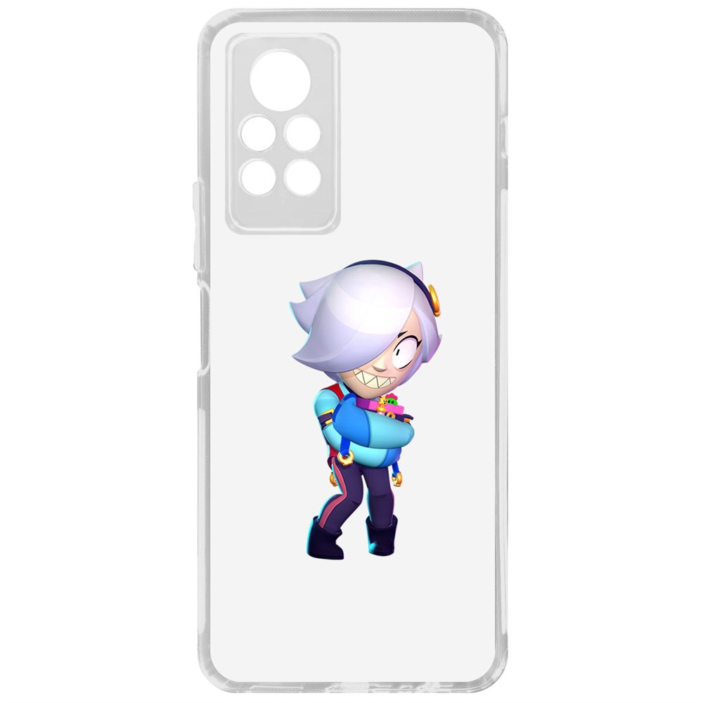 

Чехол-накладка Brawl Stars-Колетт для Infinix Note 11 Pro, Прозрачный