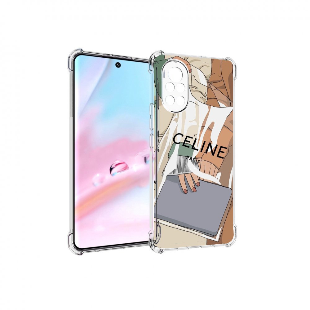

Чехол MyPads пакет-келин-париж женский для Huawei Nova 8 (ANG-LX1), Прозрачный, Tocco