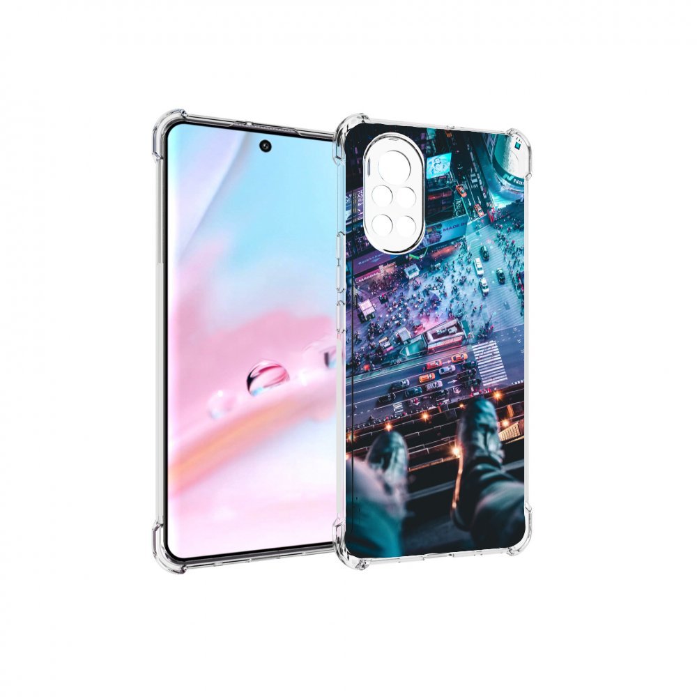 

Чехол MyPads парень на крыше для Huawei Nova 8 (ANG-LX1), Прозрачный, Tocco