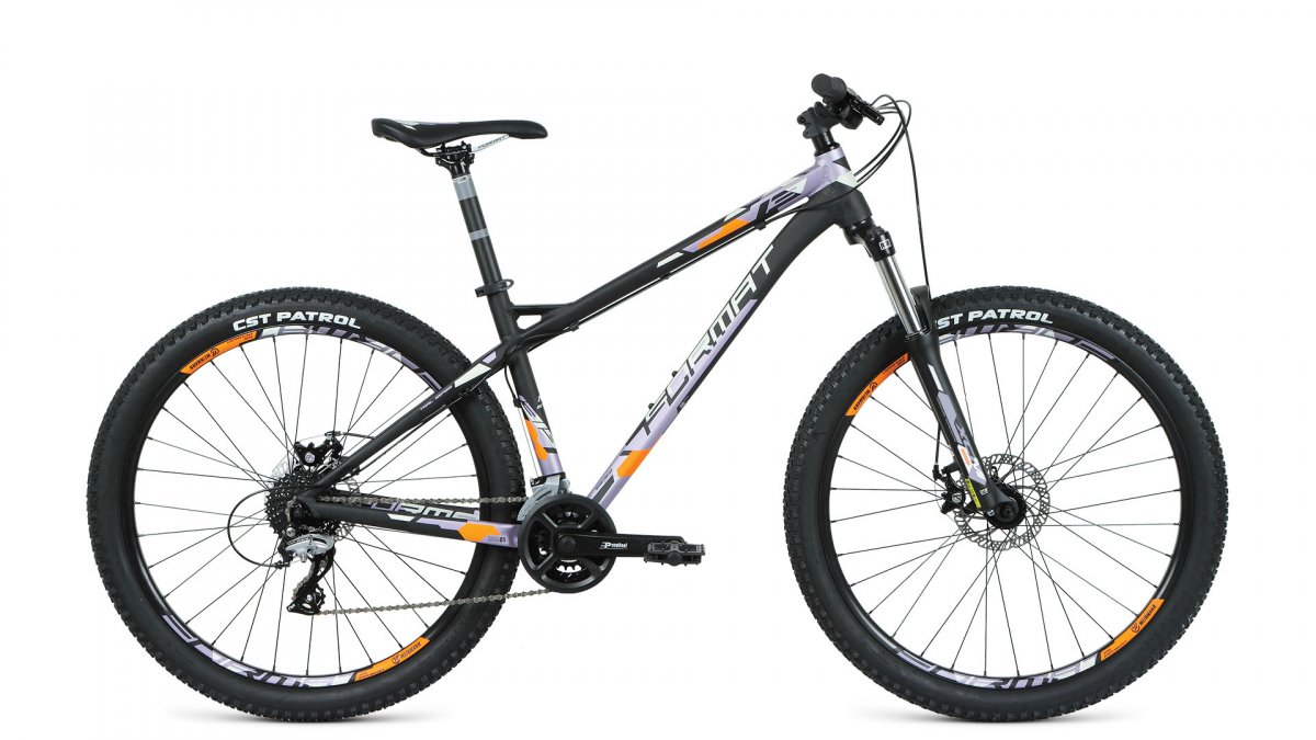 Велосипед Format 1315 27.5 2021 L черно-матовый/серый/матовый