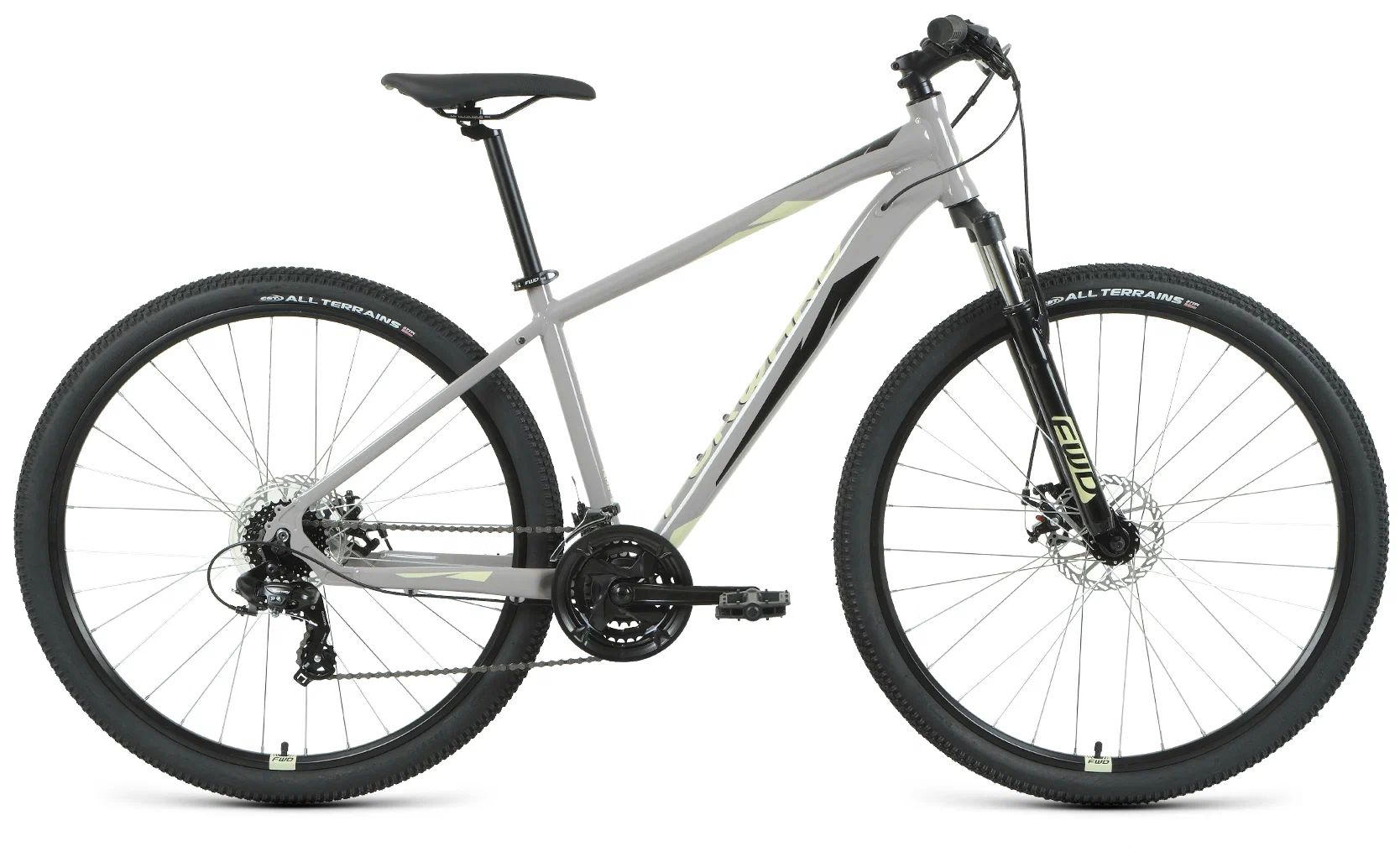 

Велосипед FORWARD Apache 2.2 S Disc 29-19"-21г. (серый-бежевый), Apache