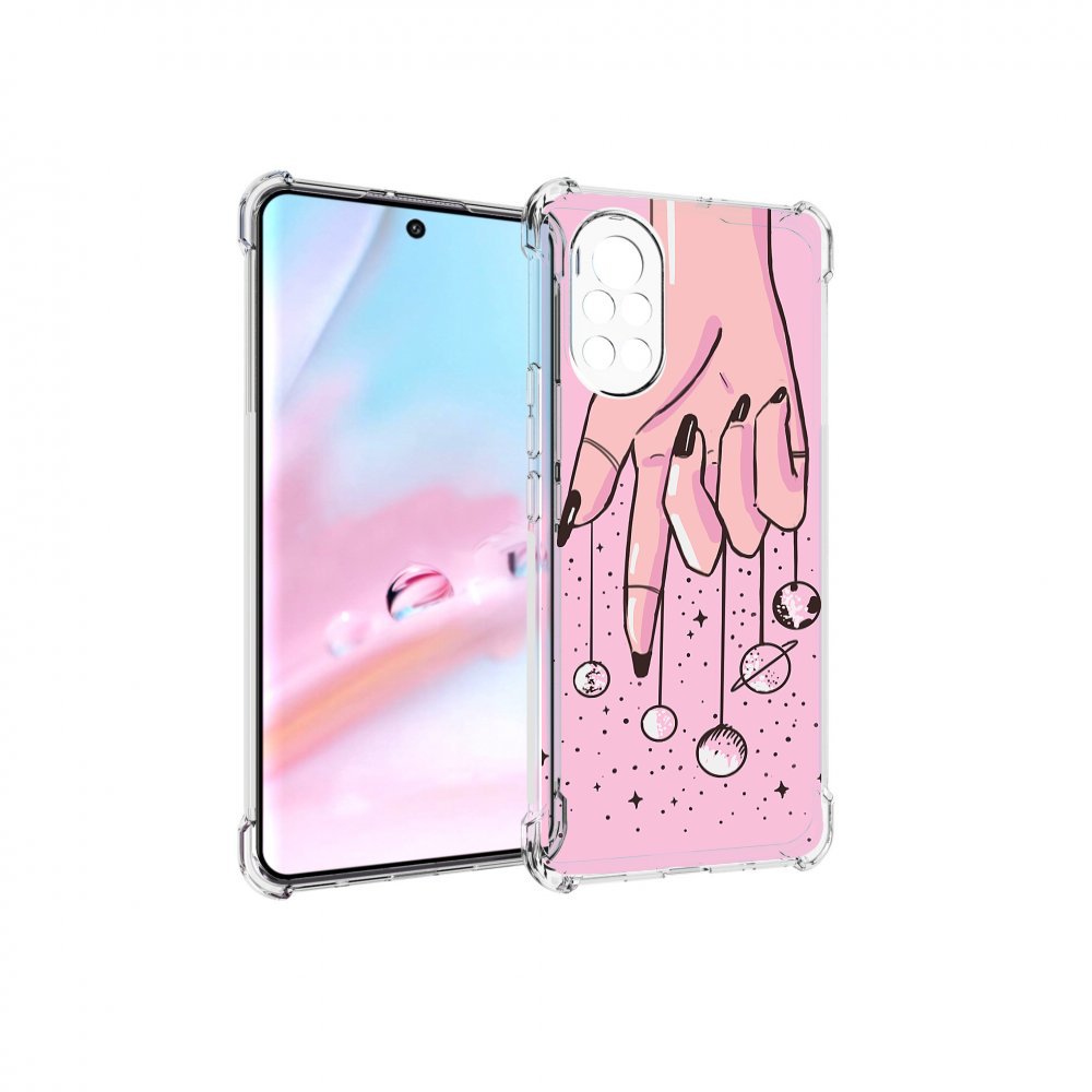 

Чехол MyPads планеты-на-пальцах для Huawei Nova 8 (ANG-LX1), Прозрачный, Tocco