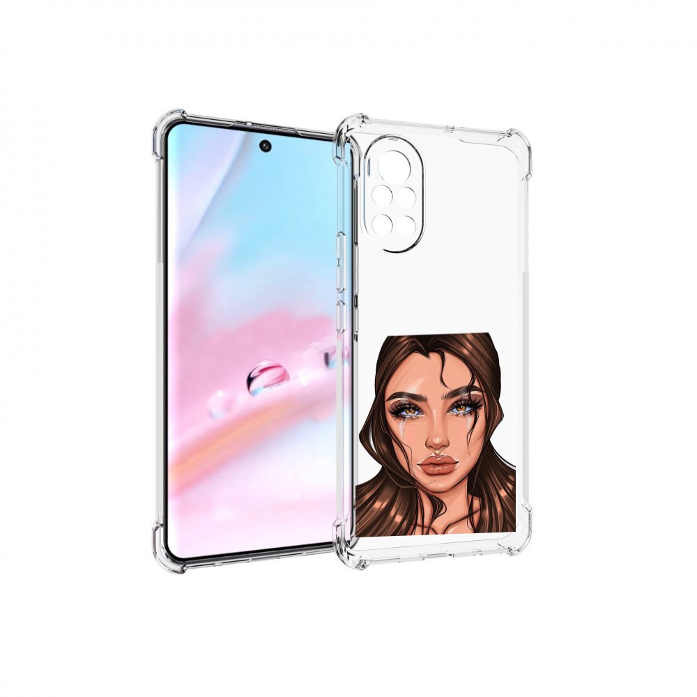 

Чехол MyPads плачущая-девушка женский для Huawei Nova 8 (ANG-LX1), Прозрачный, Tocco