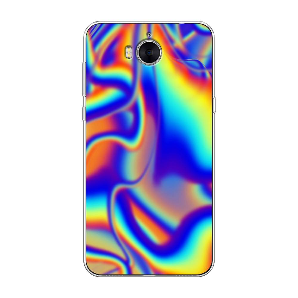 

Чехол на Huawei Y5 2017 "Яркая голограмма", Разноцветный, 62550-3