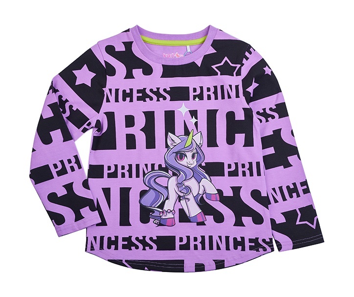 

Футболка детская Kari Kids SS24C27500513, фиолетовый, 116, 223361