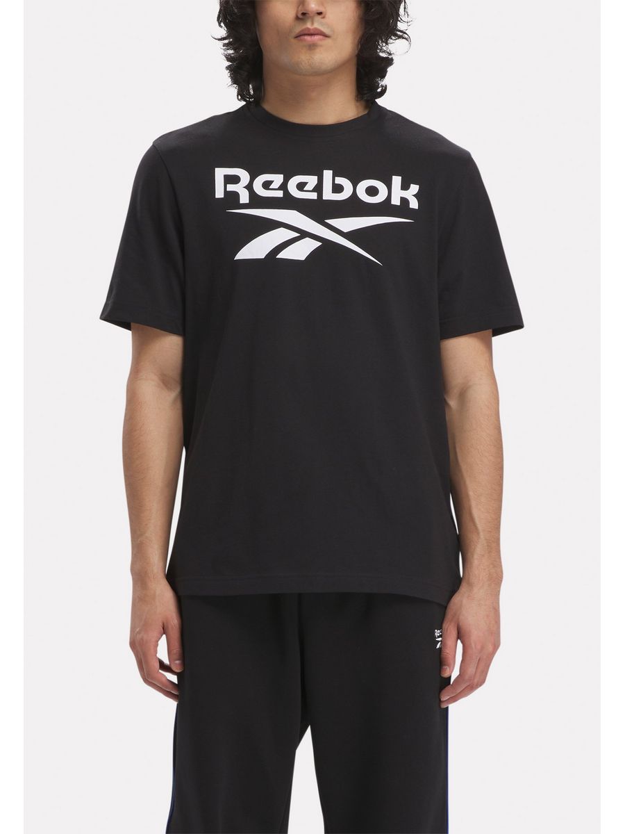

Футболка мужская Reebok RE542D1CI черная XL, Черный, RE542D1CI
