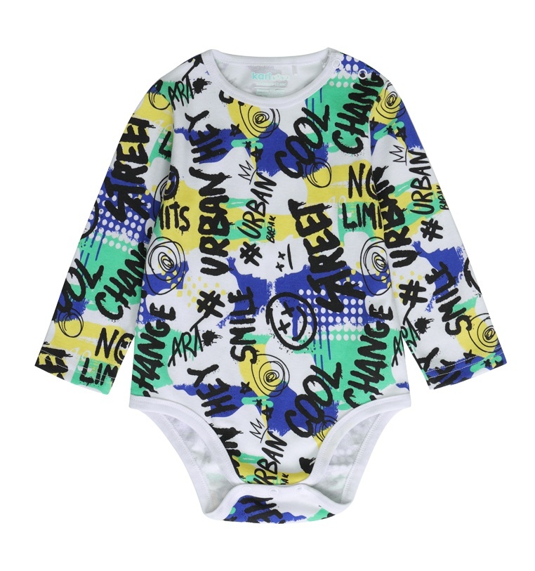 

Боди детское Kari Baby SS24B08500709, разноцветный, 80, 228844