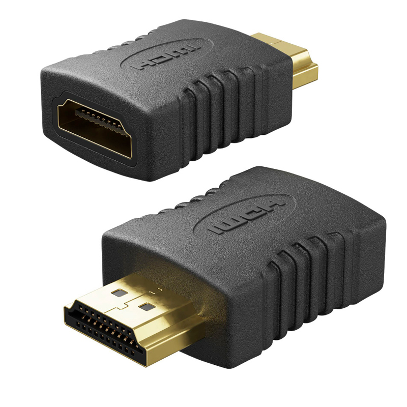 

Переходник NoBrand HDMI - HDMI вилка-розетка м черный