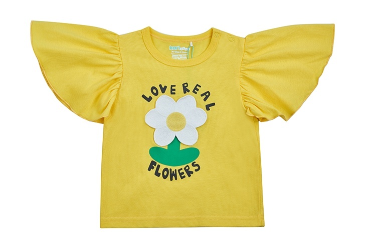 

Лонгслив детский Kari Baby SS24B20001005, желтый, 74, 228610