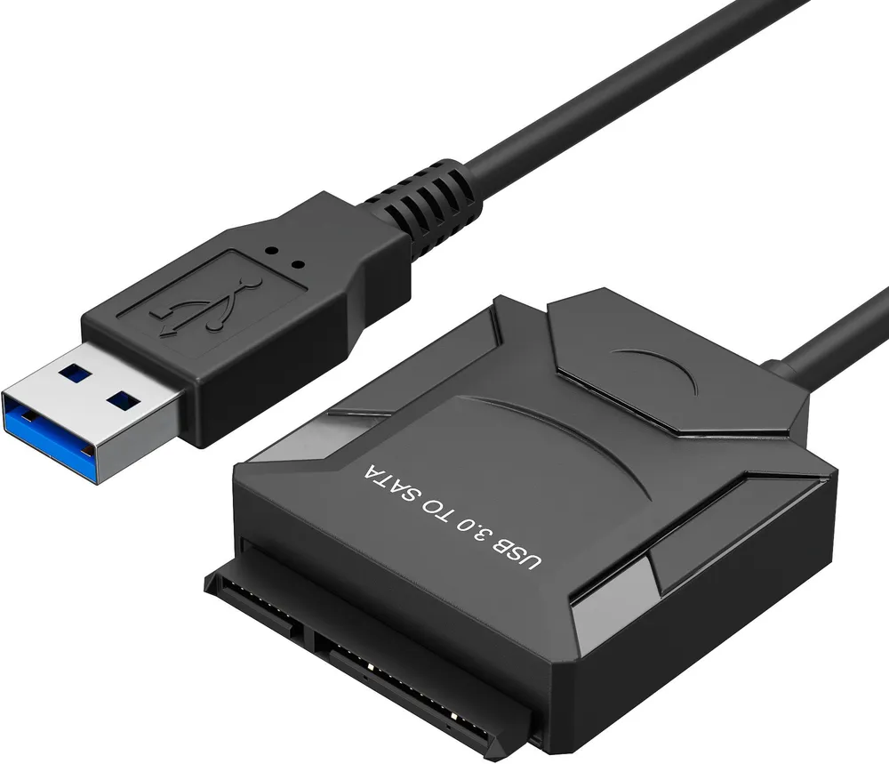 

Адаптер кабель для жесткого диска GSMIN DP26 USB 3.0 - SATA 3.5 inch HDD / 2.5 inch SSD пе