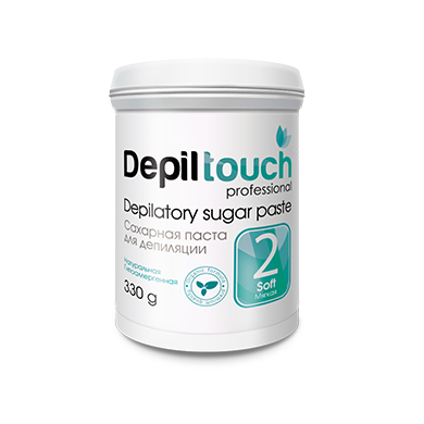 Сахарная паста для депиляции Depiltouch Soft (Мягкая 2) Exclusive sugar series, 330 гр сахарная паста мягкая в картридже