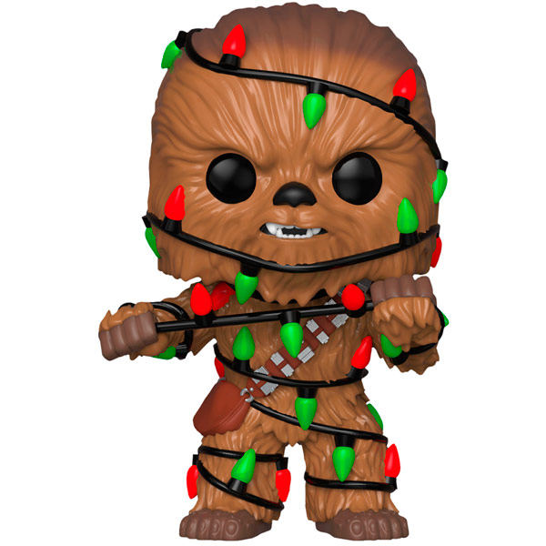 фото Коллекционная фигурка funko pop! bobble: star wars: holiday: chewie w/lights