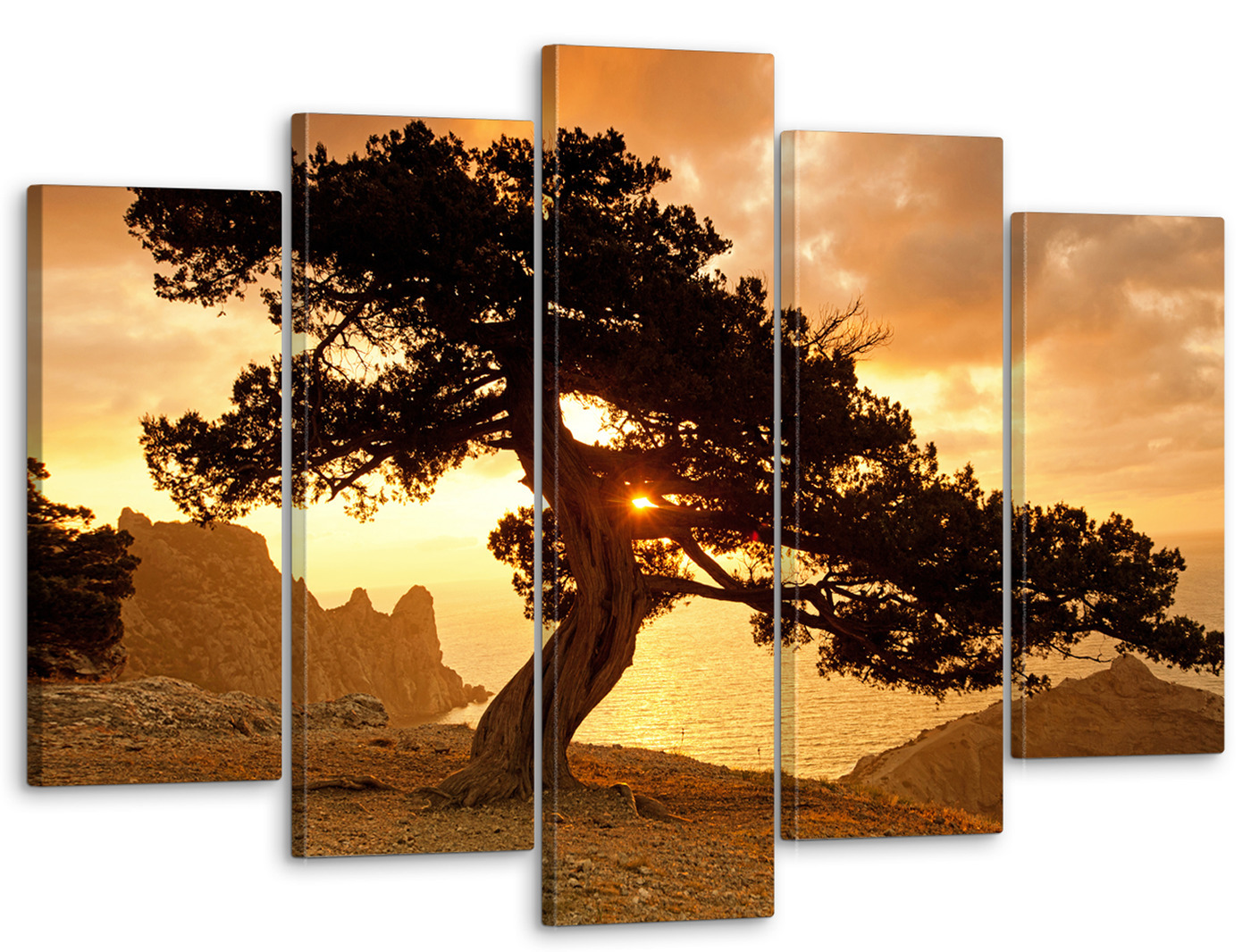 

Модульная картина Модуль В дом Величественное дерево 80x140 см MK50018