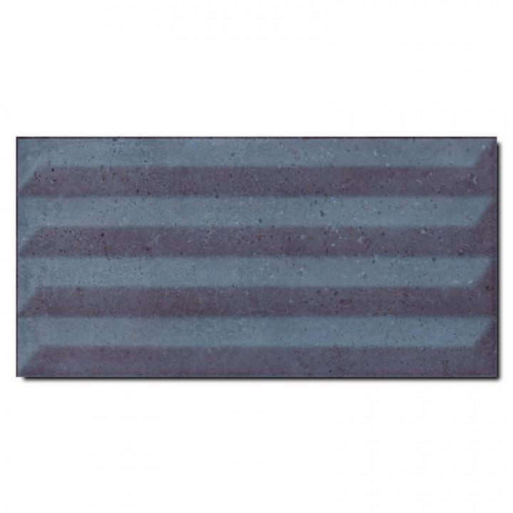 фото Керамическая плитка cifre aston relieve blue mat 12,5x25