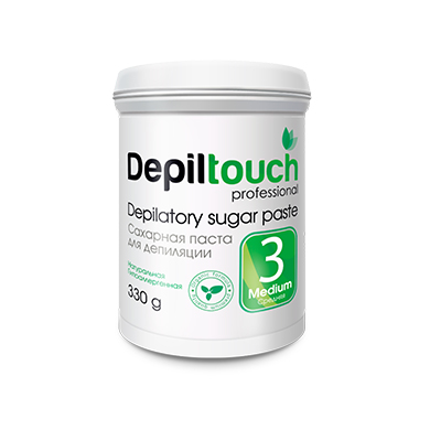 Сахарная паста для депиляции Depiltouch Medium (Средняя 3) Exclusive sugar series, 330 гр