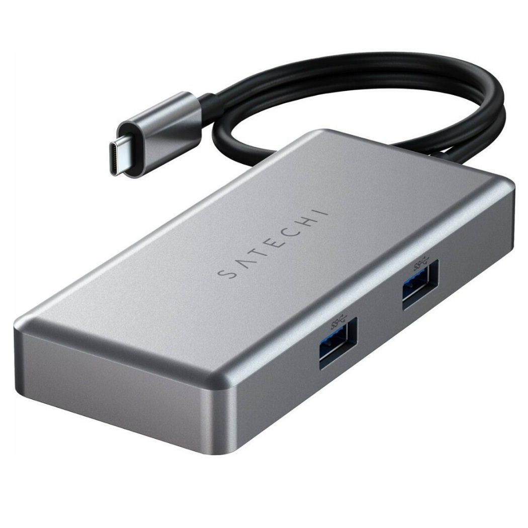 Разветвитель для компьютера Satechi USB-C Multiport Adapter для Chromebook (ST-UCGHM)