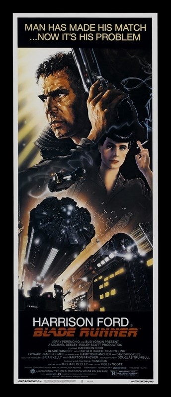 

Постер к фильму "Бегущий по лезвию" (Blade Runner) 50x70 см