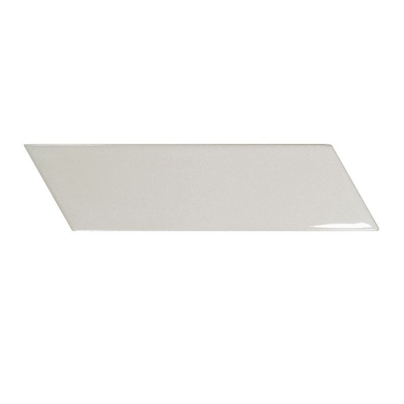 фото Керамическая плитка equipe chevron wall light grey right 5,2x18,6