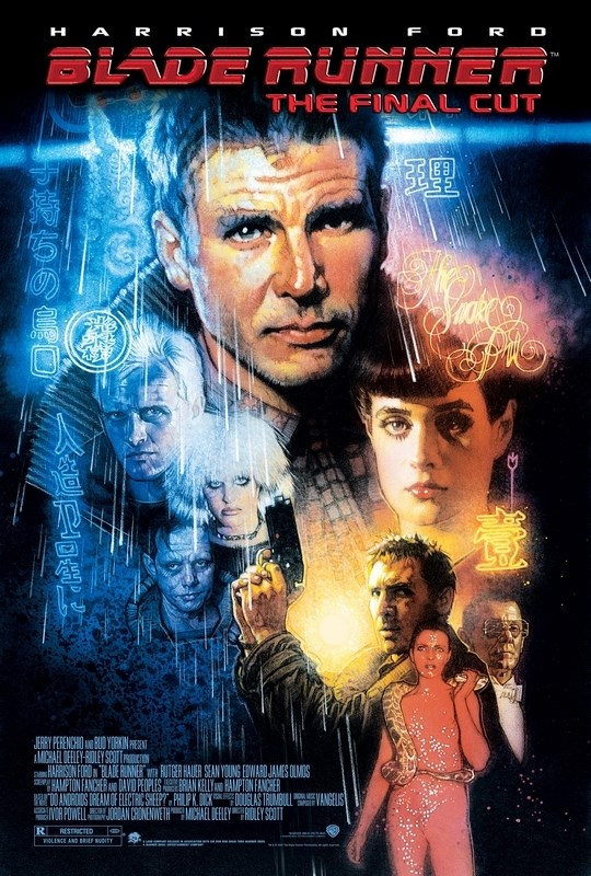 

Постер к фильму "Бегущий по лезвию" (Blade Runner) Оригинальный 68,6x101,6 см