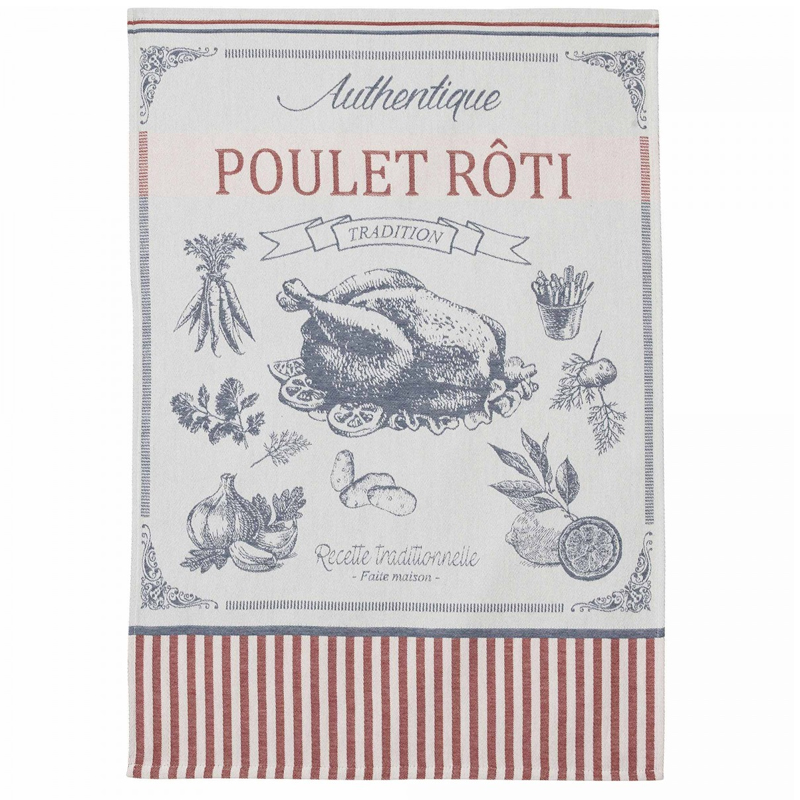 фото Полотенце кухонное coucke poulet roti