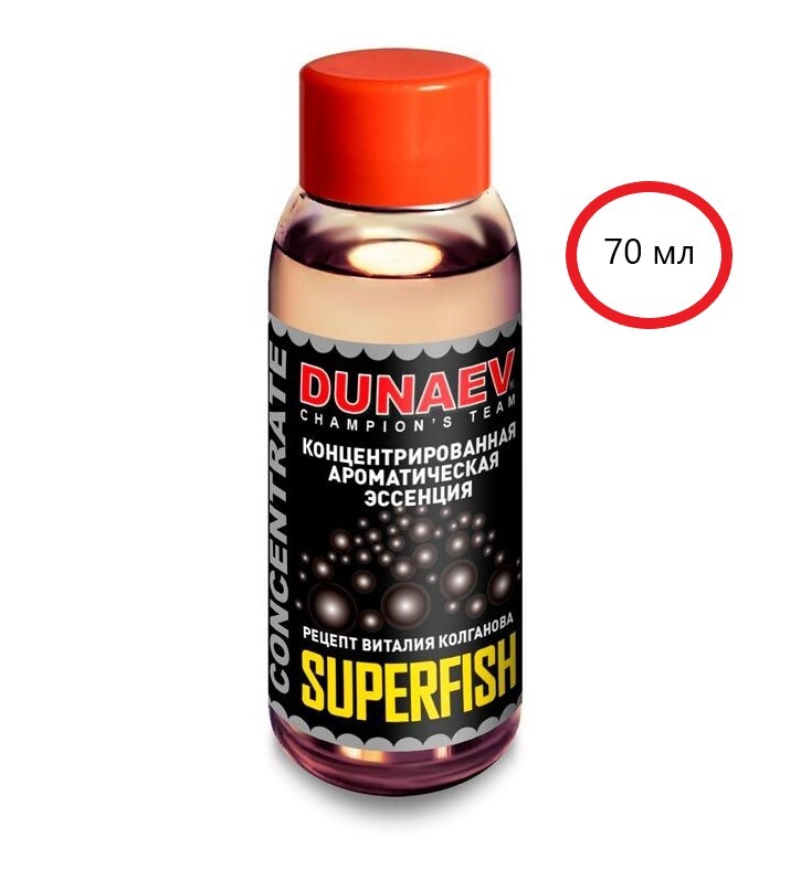 

Ароматизатор Dunaev CONCENTRATE 70мл SUPER FISH, Розовый, Concentrate