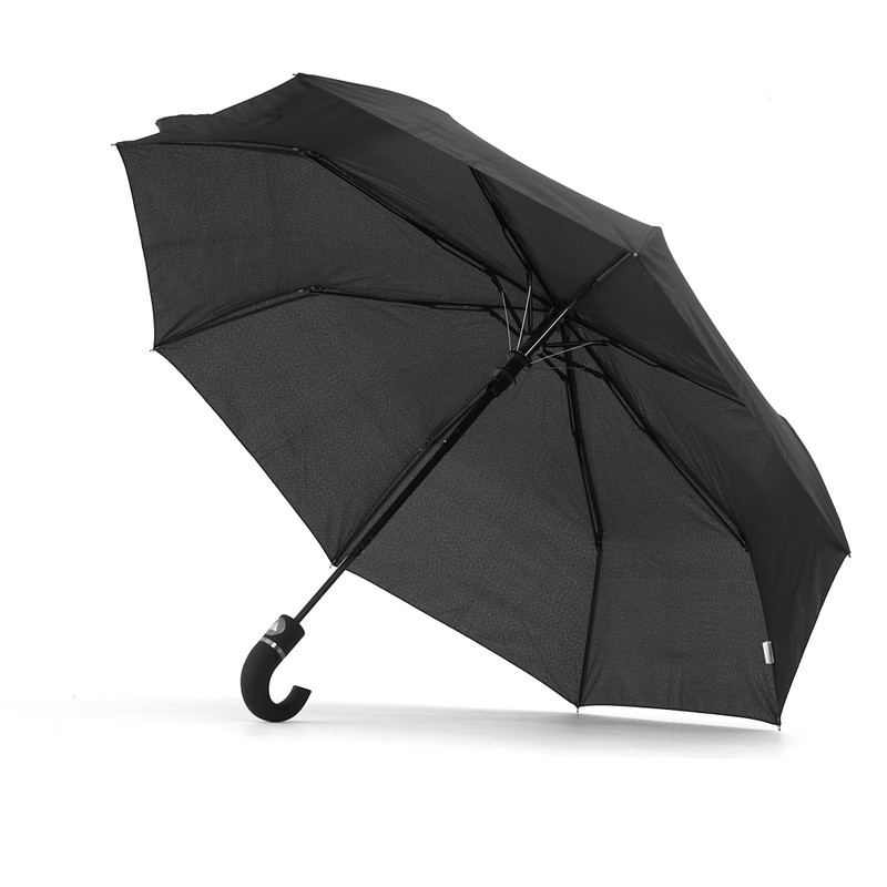 Зонт складной мужской полуавтоматический Raindrops RD042328 черный
