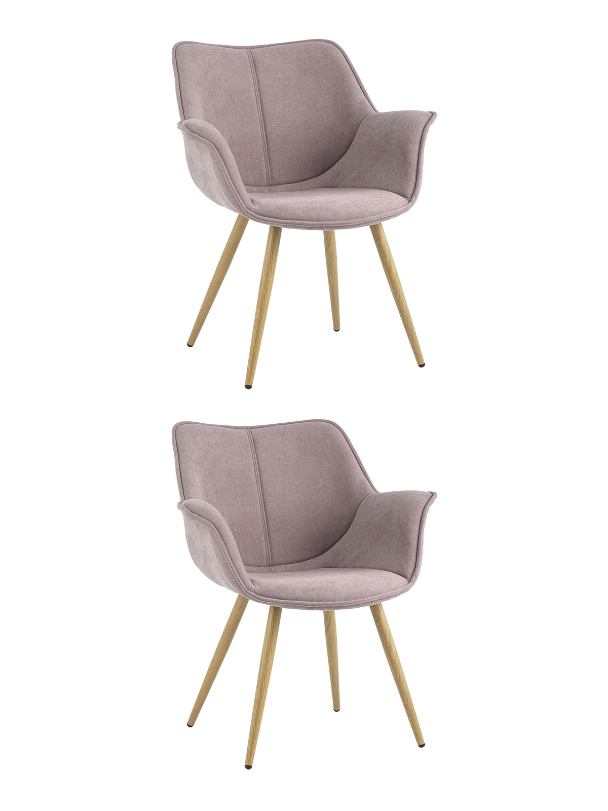 

Комплект стульев 2 шт. Stool Group Джулиан, розовый, Джулиан