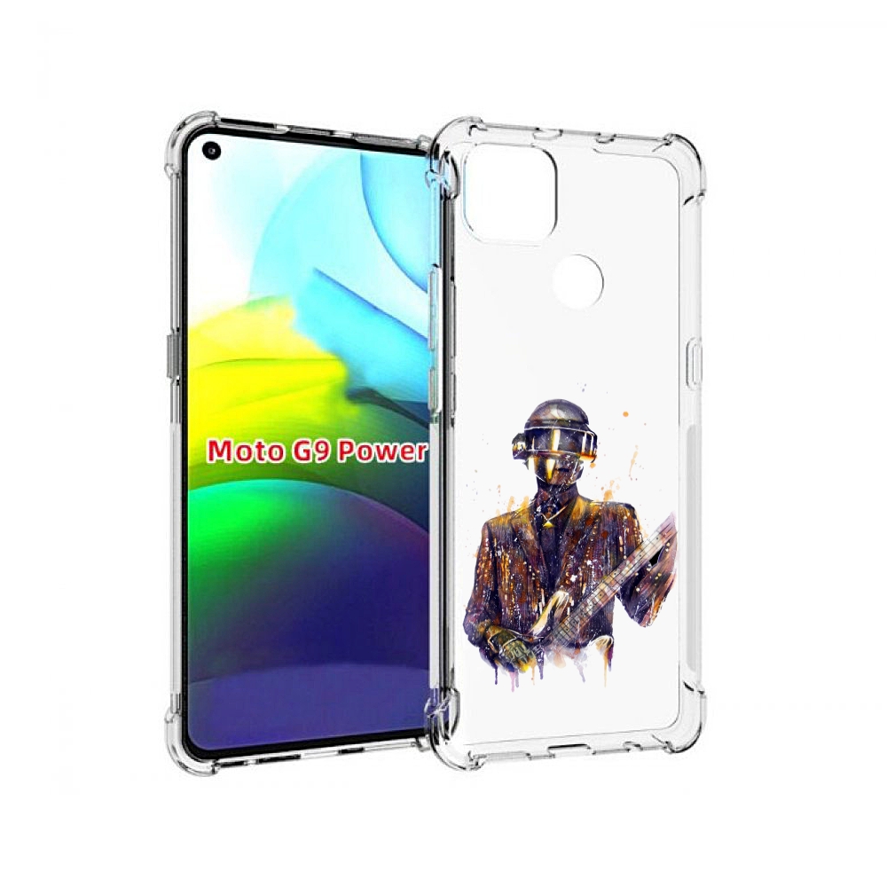 

Чехол MyPads космо-гитарист для Motorola Moto G9 Power, Прозрачный, Tocco