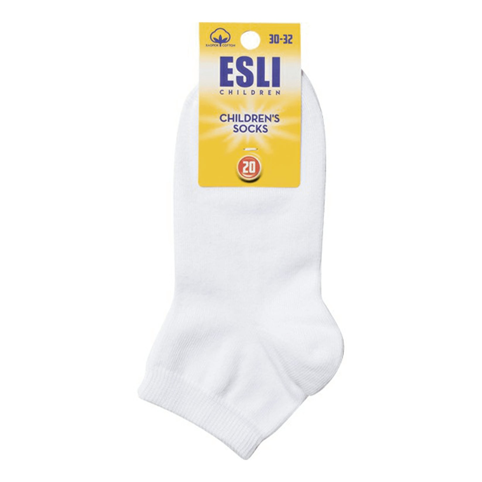 

Носки детские Esli kids хлопок белые р 18, 17104249