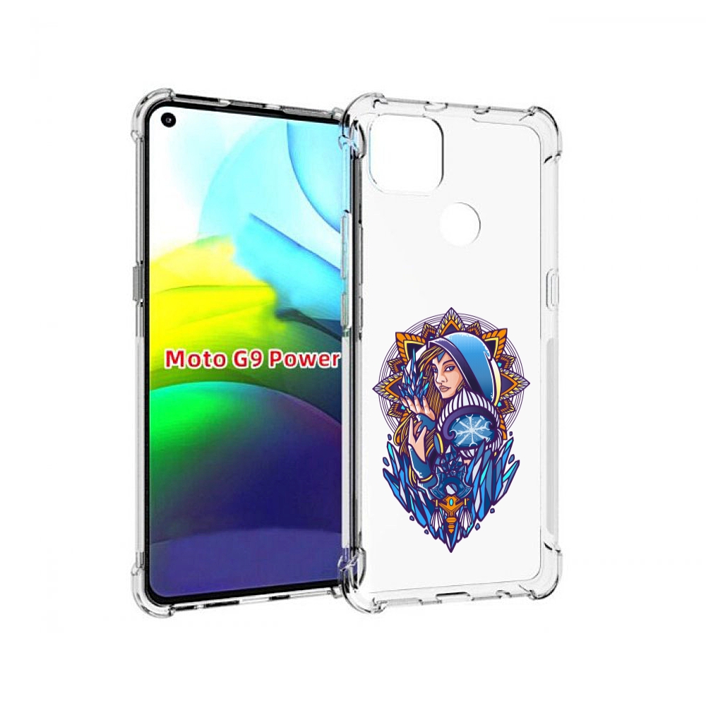 

Чехол MyPads кристал мейден дота 2 для Motorola Moto G9 Power, Прозрачный, Tocco