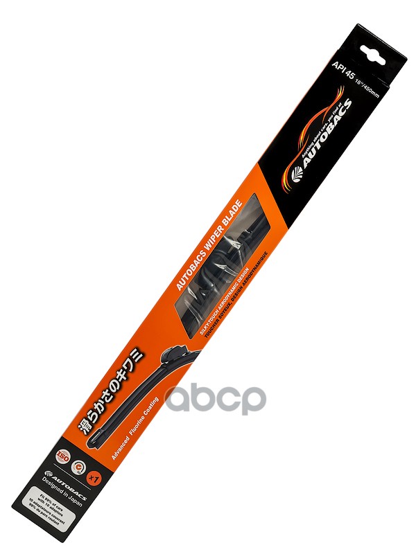 

Щетка Стеклоочистителя Бескаркасная Wiper Blade 450мм 10 Адаптеров Позволяют Применять Щет
