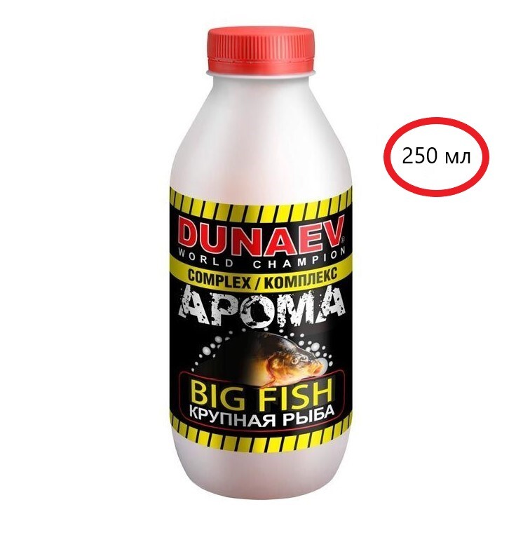 

Ароматизатор Dunaev АРОМА-КОМПЛЕКС 0.25л BIG FISH, Желтый, Арома-комплекс