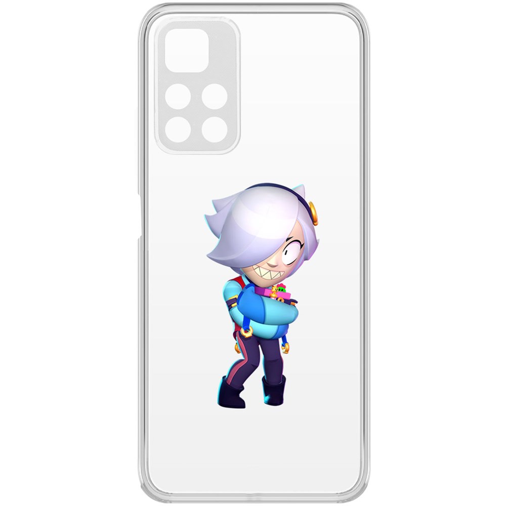 

Чехол-накладка Brawl Stars-Колетт для Poco M4 Pro 5G, Прозрачный
