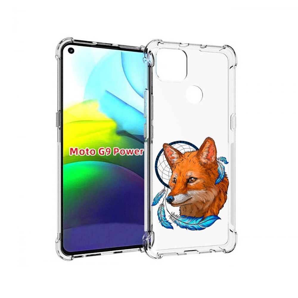 

Чехол MyPads лиса и ловец снов для Motorola Moto G9 Power, Прозрачный, Tocco