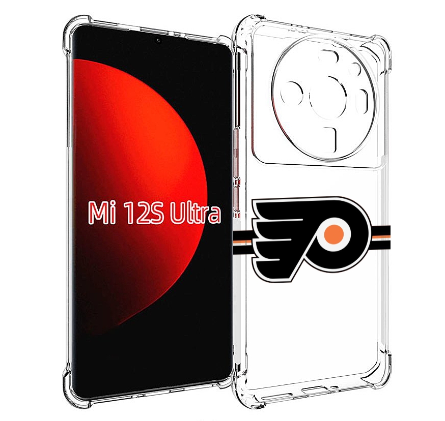 

Чехол MyPads филадельфия флаерс мужской для Xiaomi 12S Ultra, Прозрачный, Tocco