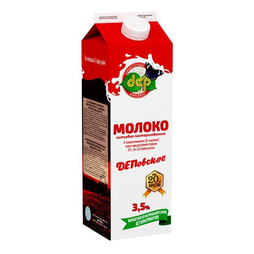 

Молоко dep коровье пастеризованное с микроэлементами 3,5% 1 л