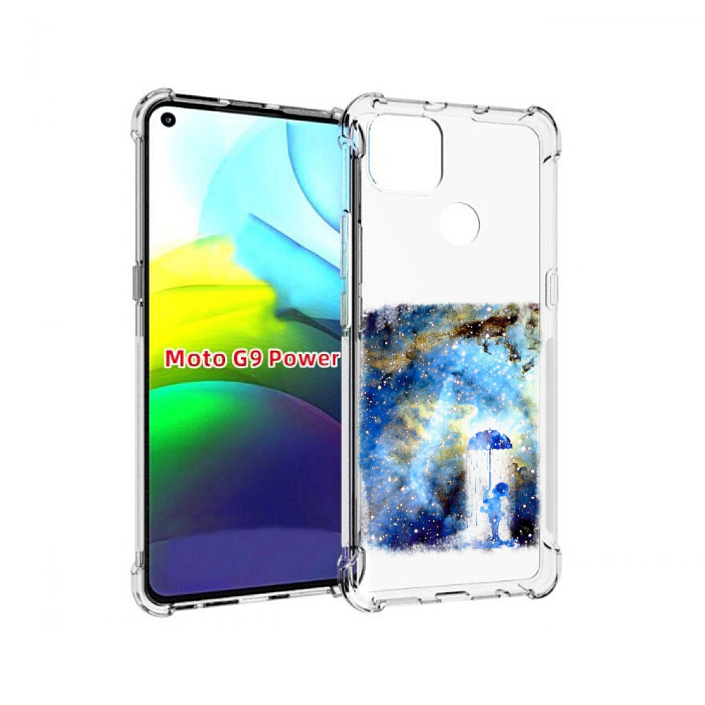 

Чехол MyPads мальчик в небе для Motorola Moto G9 Power, Прозрачный, Tocco